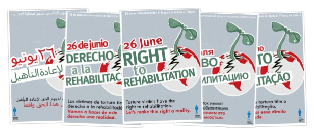 The IRCT published a report into the right to rehabilitation to mark the 26 June UN International Day to Support Victims of Torture: http://wp.me/p1FGNE-oK