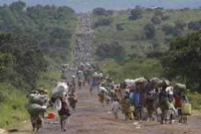 We called for better treatment of refugees fleeing conflict after 11 Congolese refugees were deported from the UK. The security of the refugees was being questioned by UK charity Justice First: http://wp.me/p1FGNE-s4