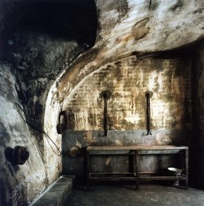 The torture chamber (picture courtesy of Rajmund Fekete, House of Terror museum)